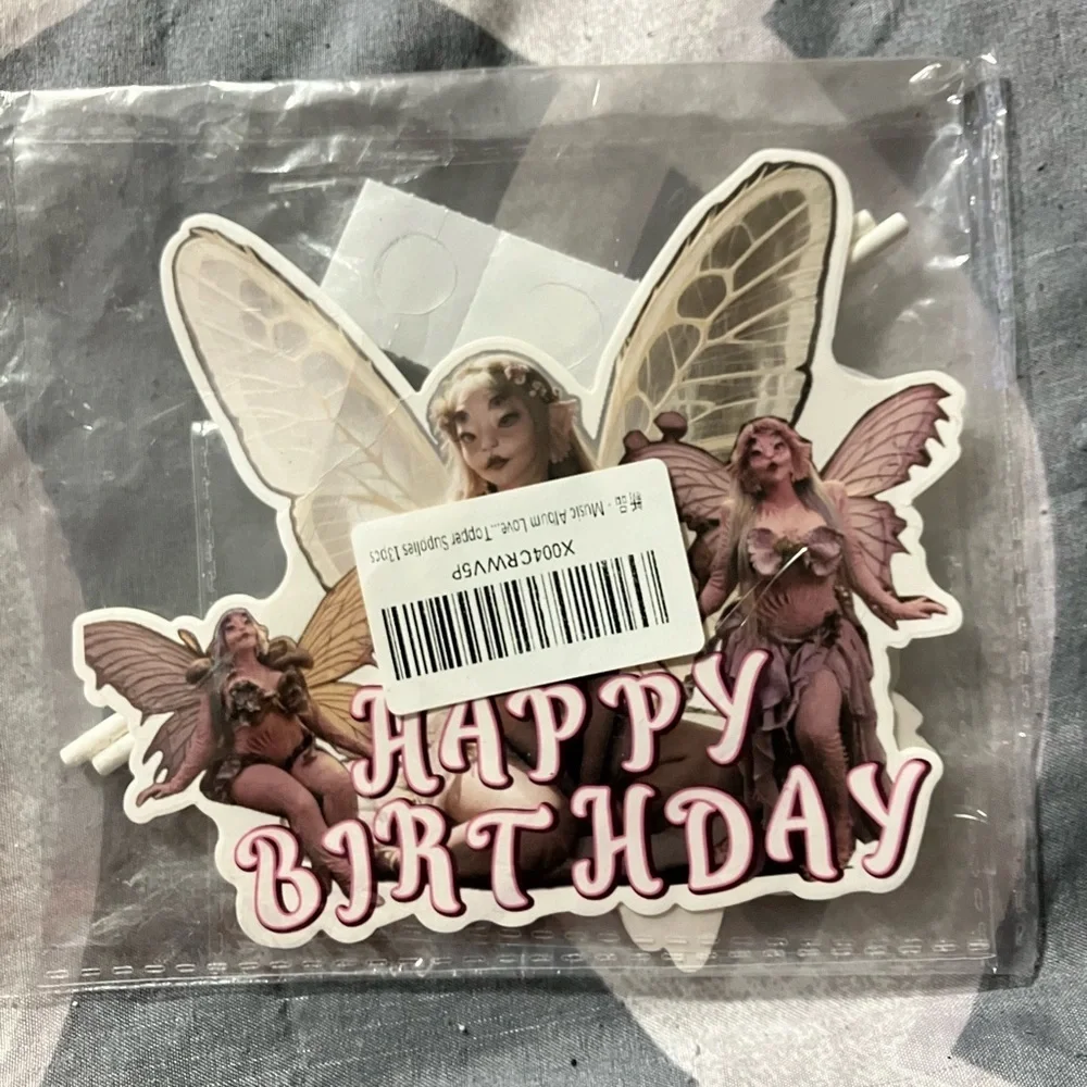 Fairy Happy Birthday Cake Topper